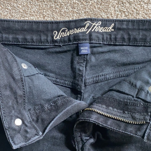 Universal thread high rise short Jean black - Picture 2 of 3